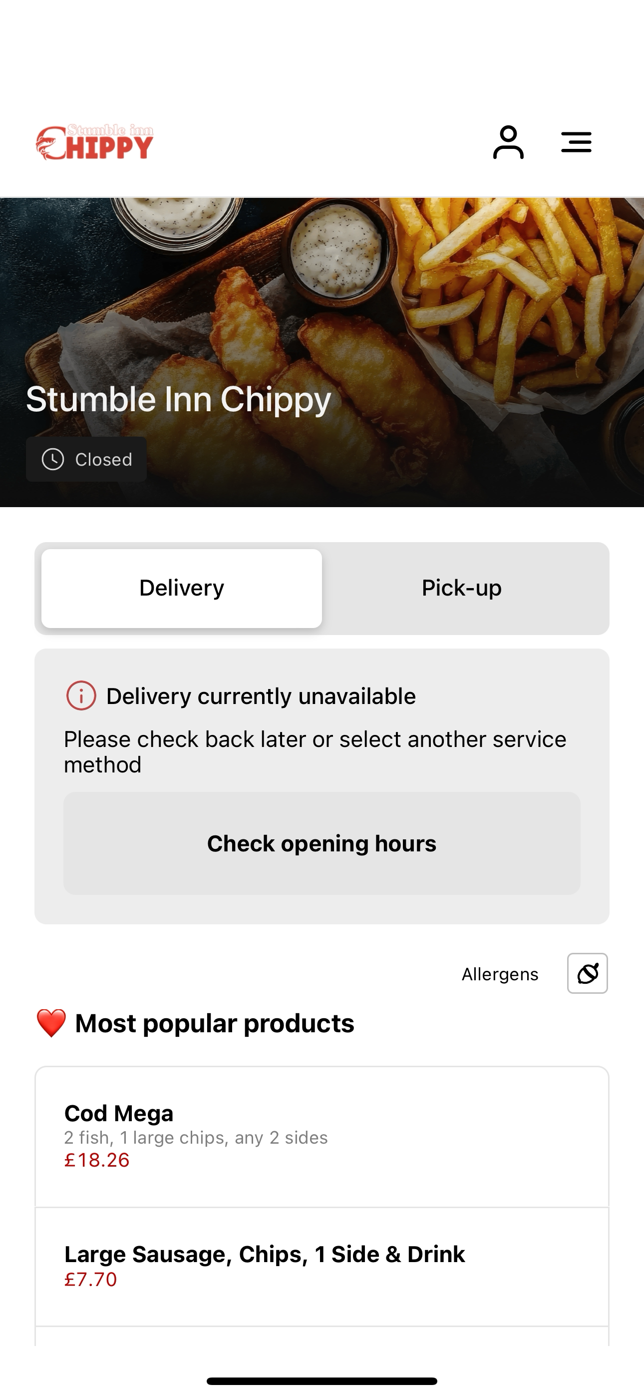 Stumble Inn Chippy screenshot 3