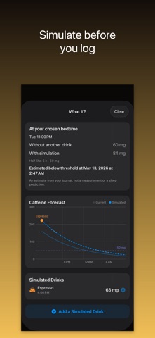BrewMeter: Caffeine Tracker Screenshot 4 of 6