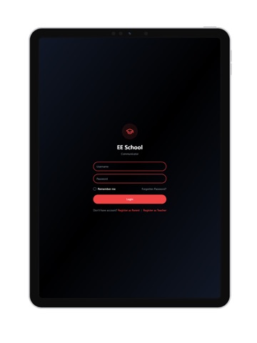 Edu school Communicator iPad screenshot
