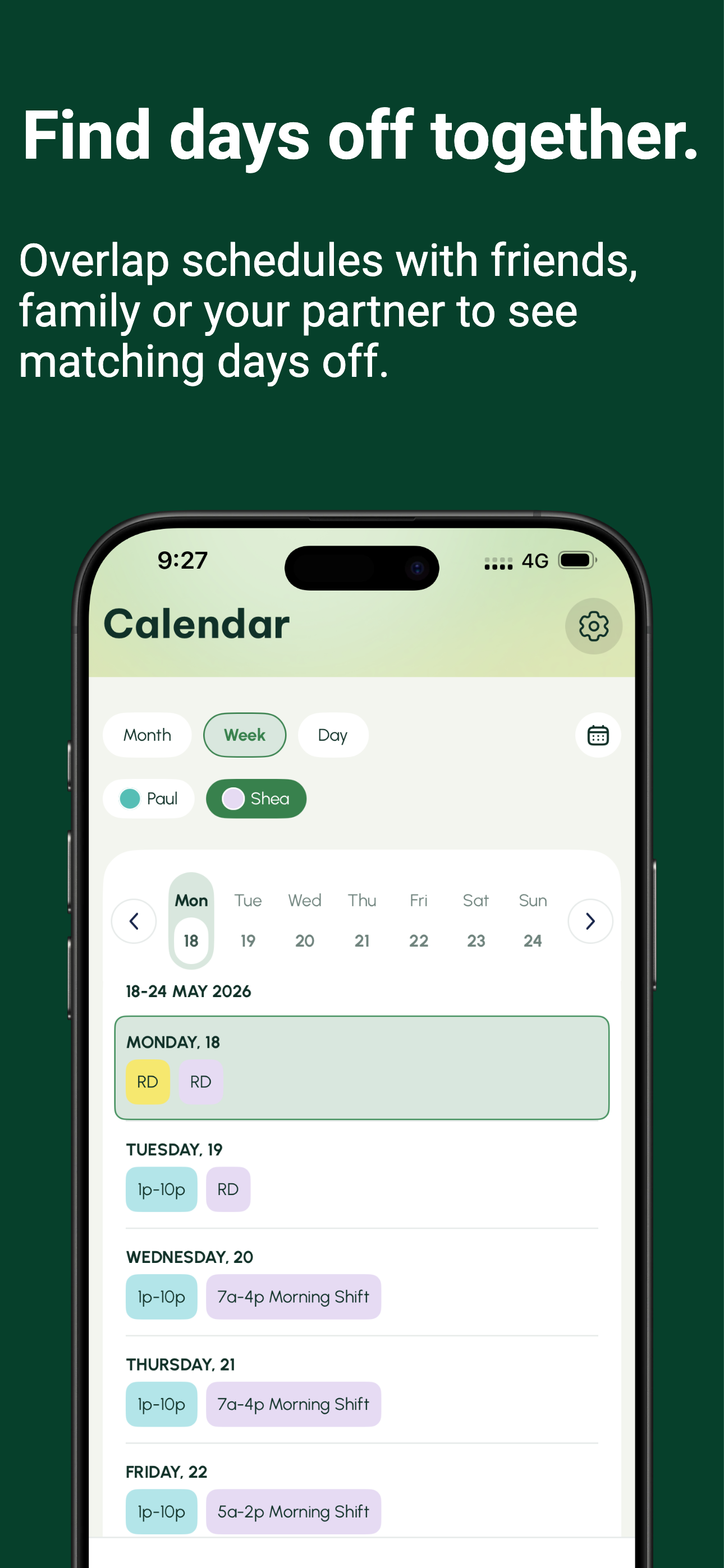Olie: The Calendar App