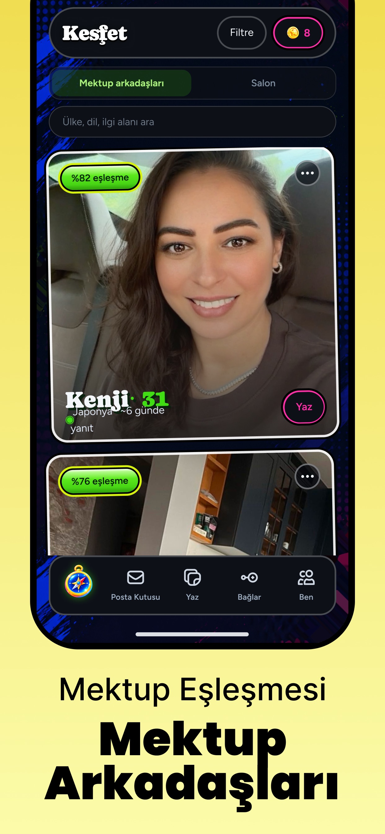 Screenshot 4 of SlowHi: Mektuplar ve 30 Days