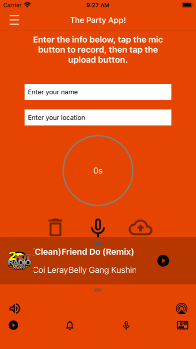 2HotRadio iPhone screenshot 4 - Entertainment app