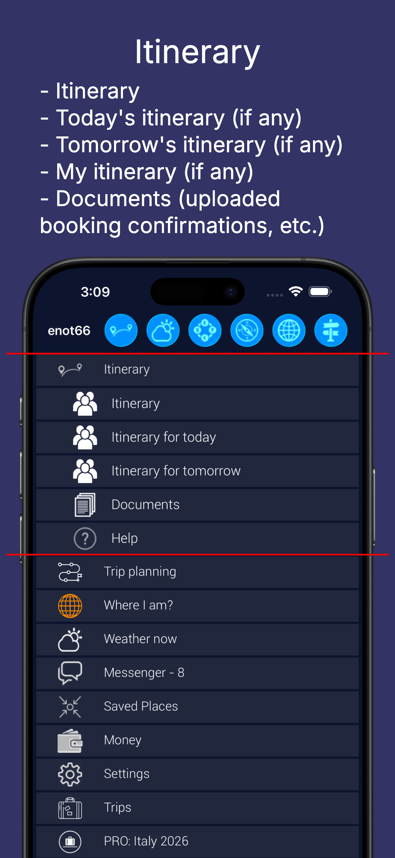 Travel Planner - enot66 screenshot 3