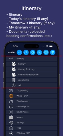 Travel Planner - enot66 iPhone screenshot