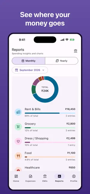DueDash: Expense & EMI Tracker screenshot 3