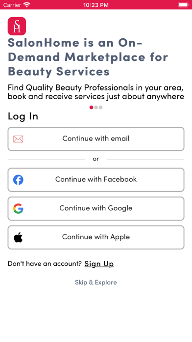 Salonhome: Beauty Booking Screenshot
