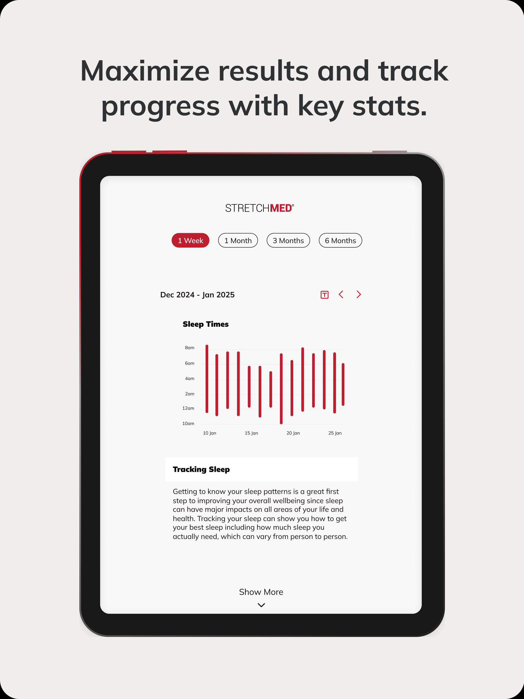 StretchMed Studios App