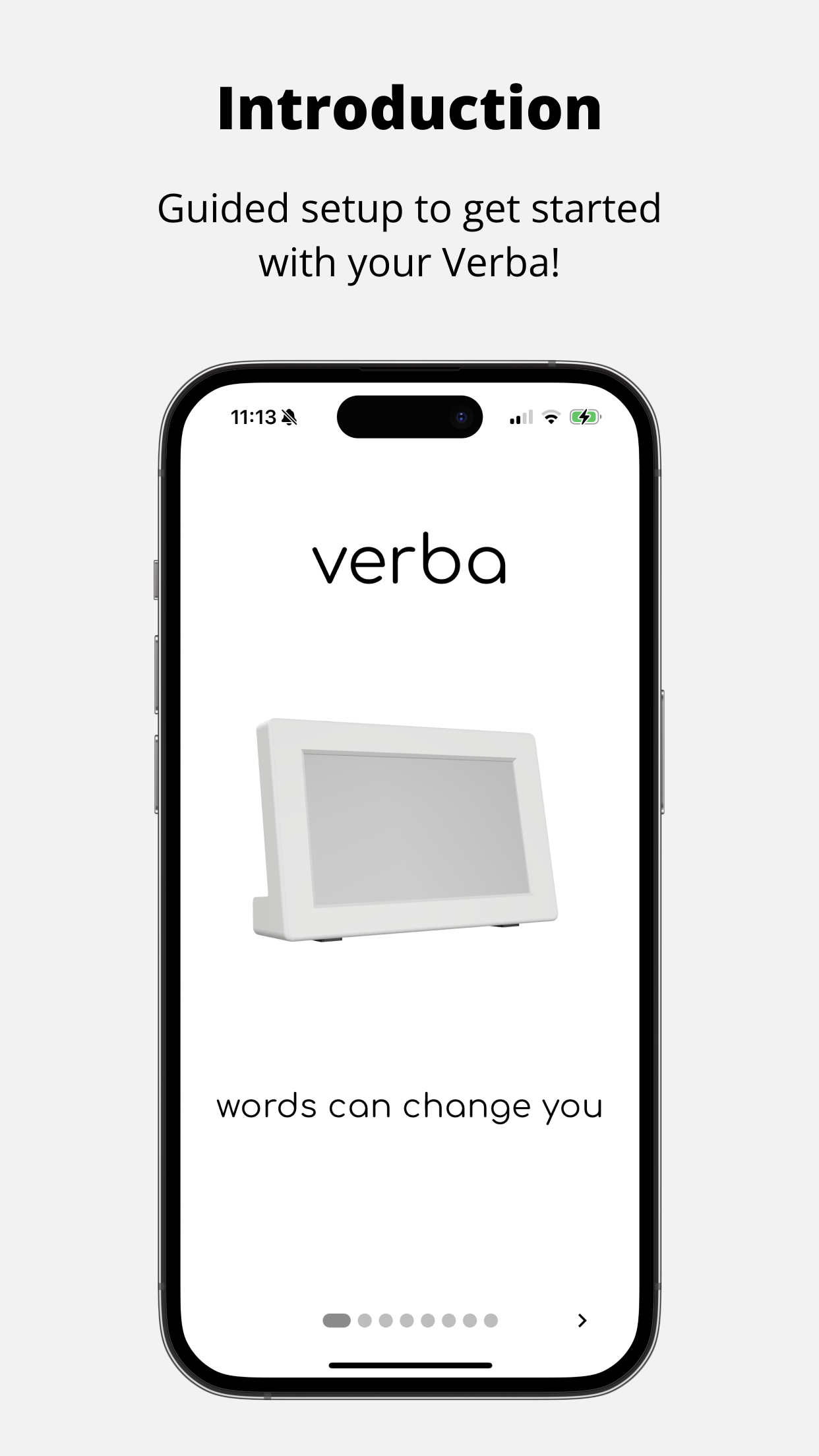 Verba - Display Change