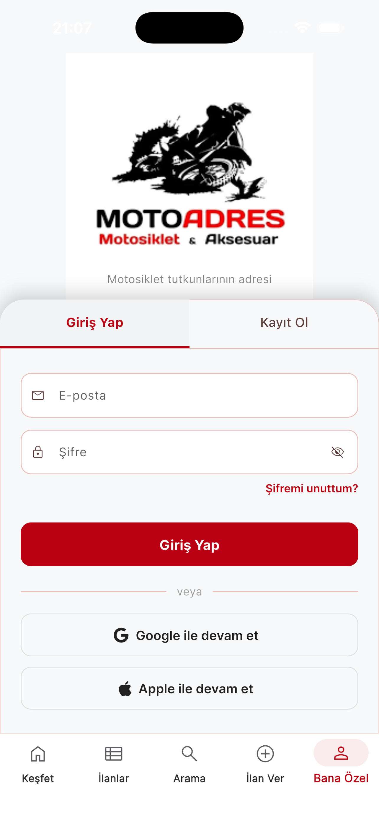 MotoAdres screenshot 2