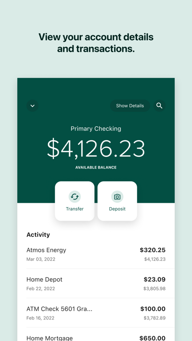 App screenshot