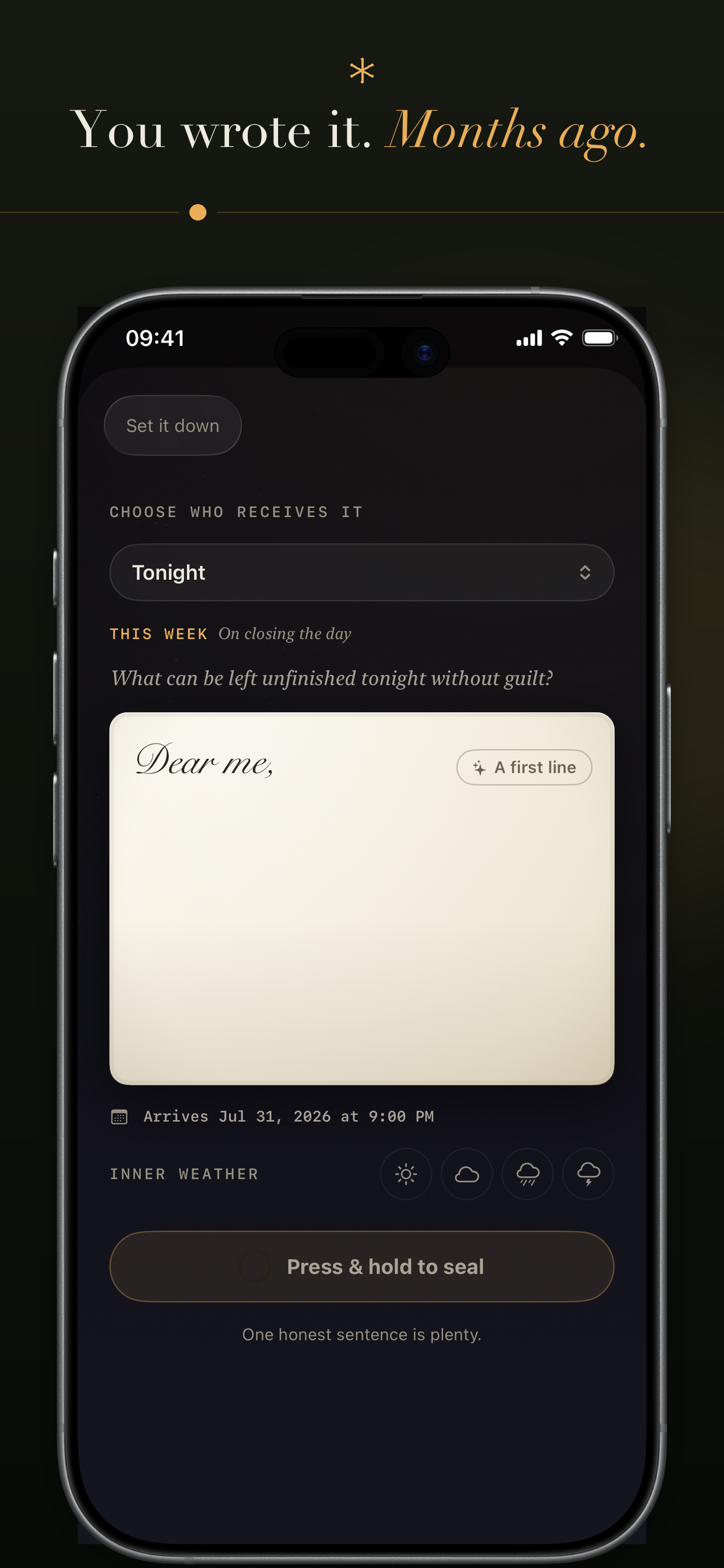 Lettera — Letters to Yourself screenshot 2