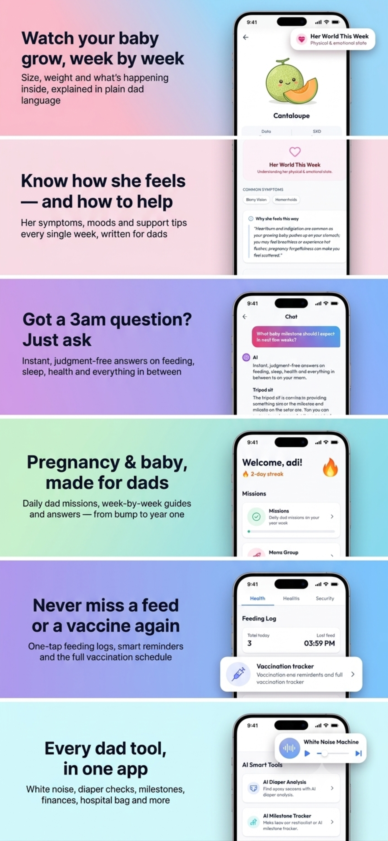 Dads Journey: Pregnancy & Baby screenshot 8