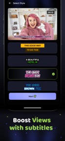 AI Video Caption Maker: CapKit screenshot