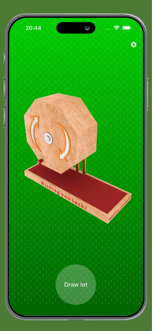 Screenshot #1 pour Wheel Lottery Machine
