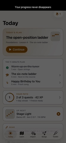 Soloist: Guitar Tabs & Lessons iPhone screenshot