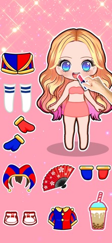 Doll Dress Up: Makeup Gamesのおすすめ画像1