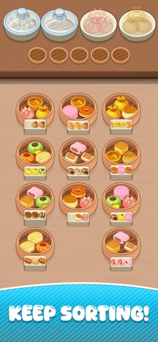 Dimsum Food Sort iPhone screenshot