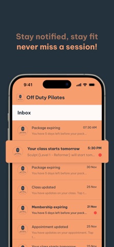 Off Duty Pilates Screenshot 2 of 4