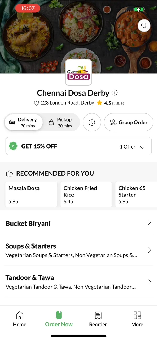 Screenshot #2 pour Chennai Dosa Derby