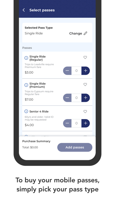 Core Transit Mobile Tickets Screenshot 4 of 5