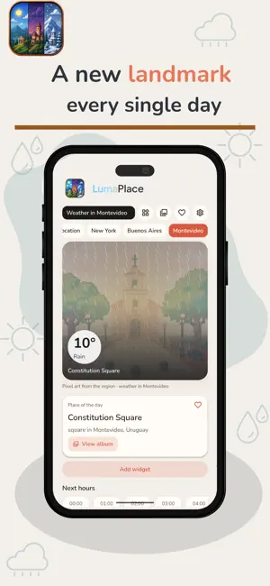 LumaPlace: Weather & Places screenshot 1