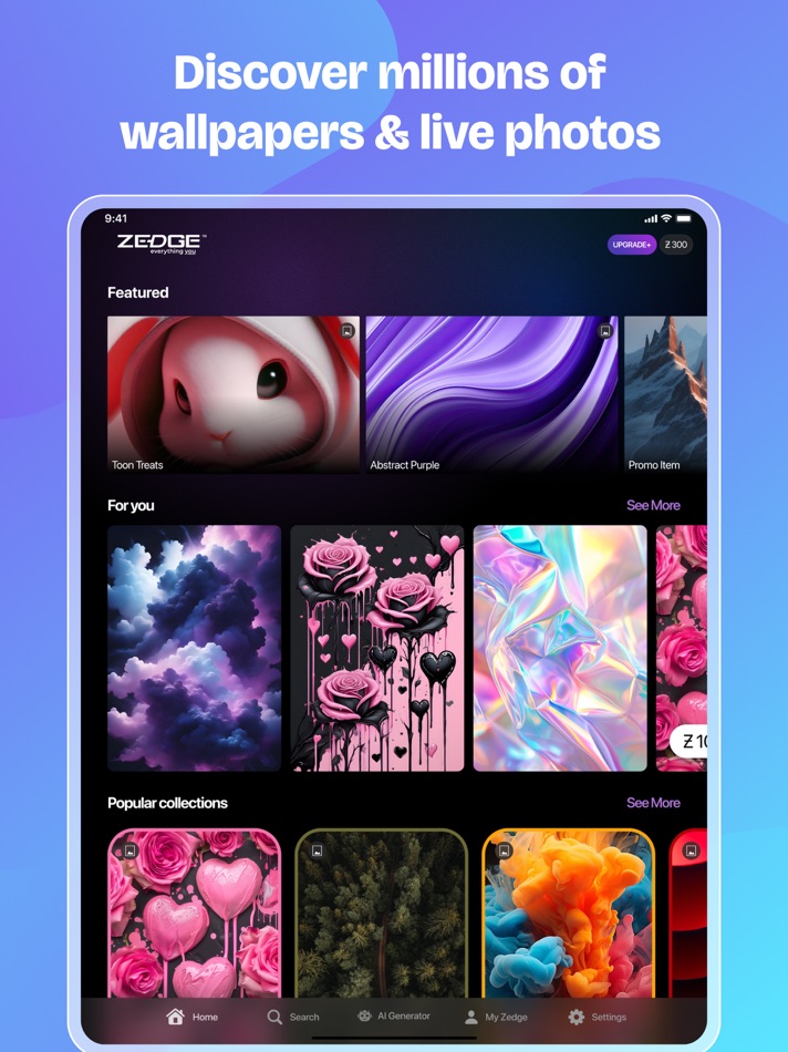 #1. ZEDGE™ Ringtones & Wallpapers (iOS) 来自: Zedge, Inc