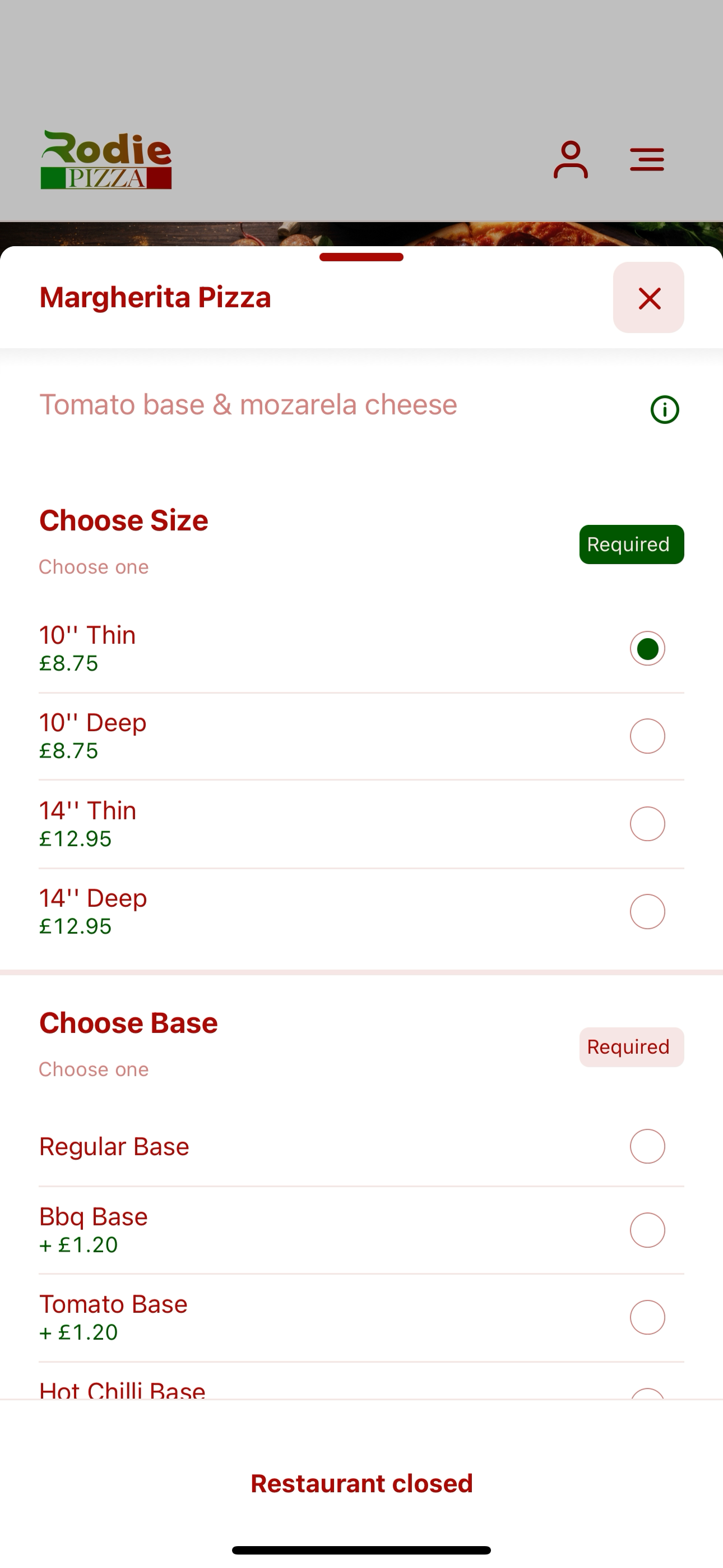 Rodie Pizza screenshot 4