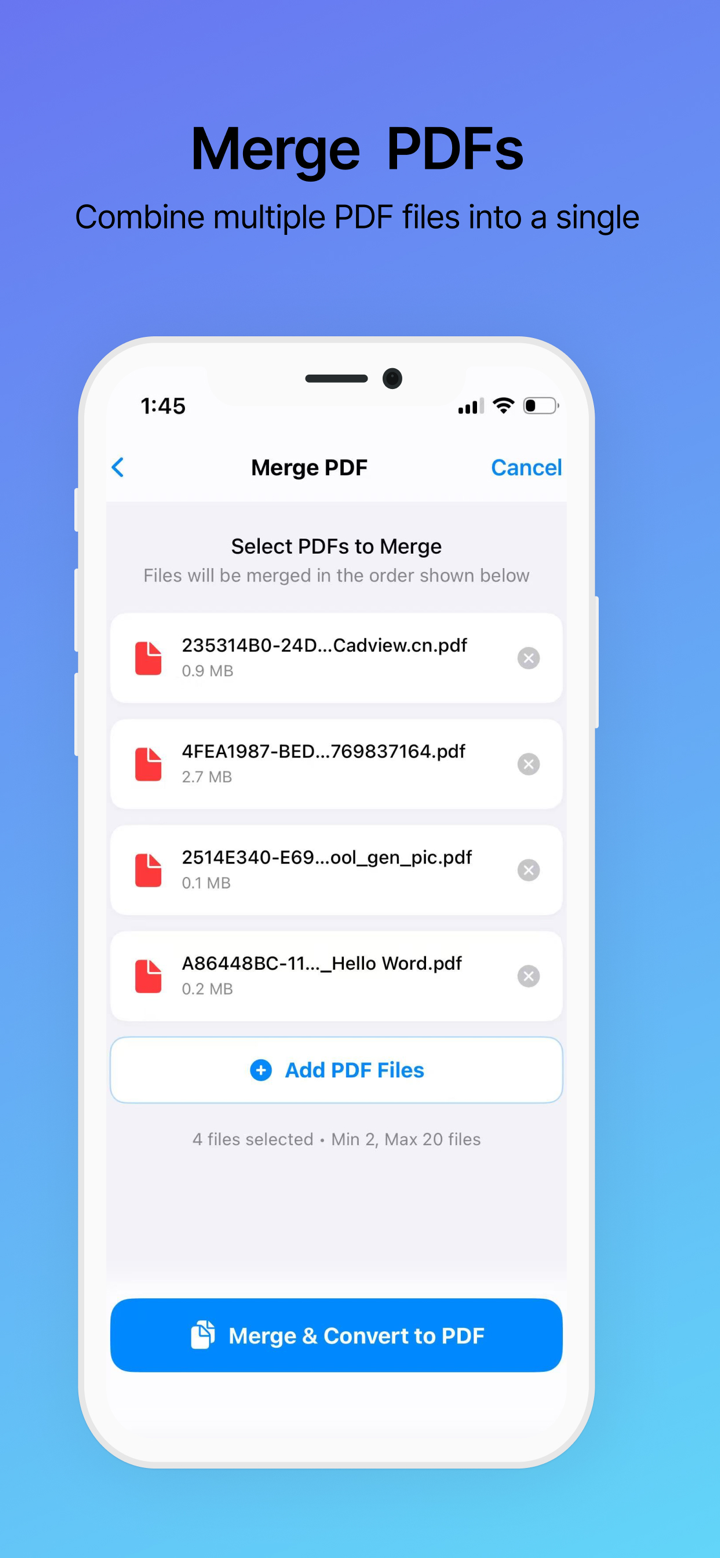 Any2PDF: PDF Converter, Viewer screenshot 8