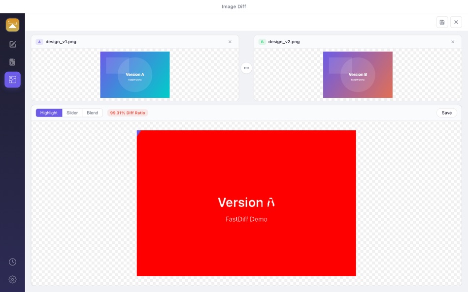 #4. FastDiff (macOS) Ved: 超 孟