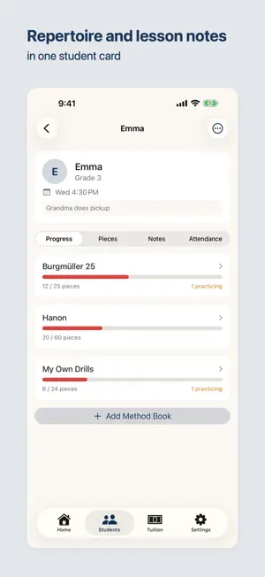 Otolog - Music Lesson Log screenshot 4