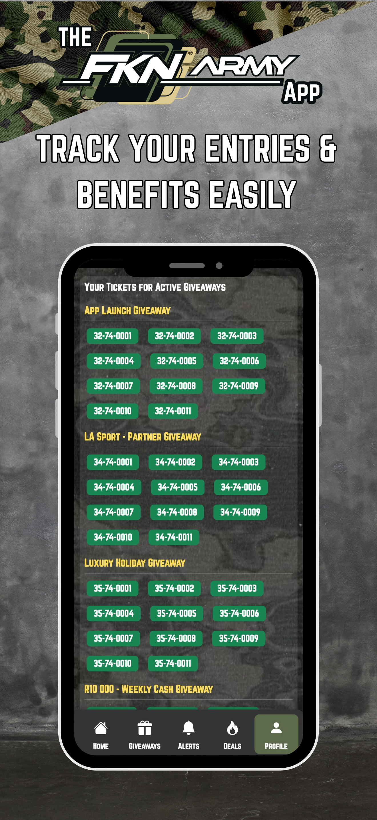 The FKN Army App