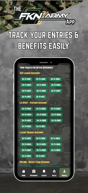 The FKN Army App iPhone screenshot 5