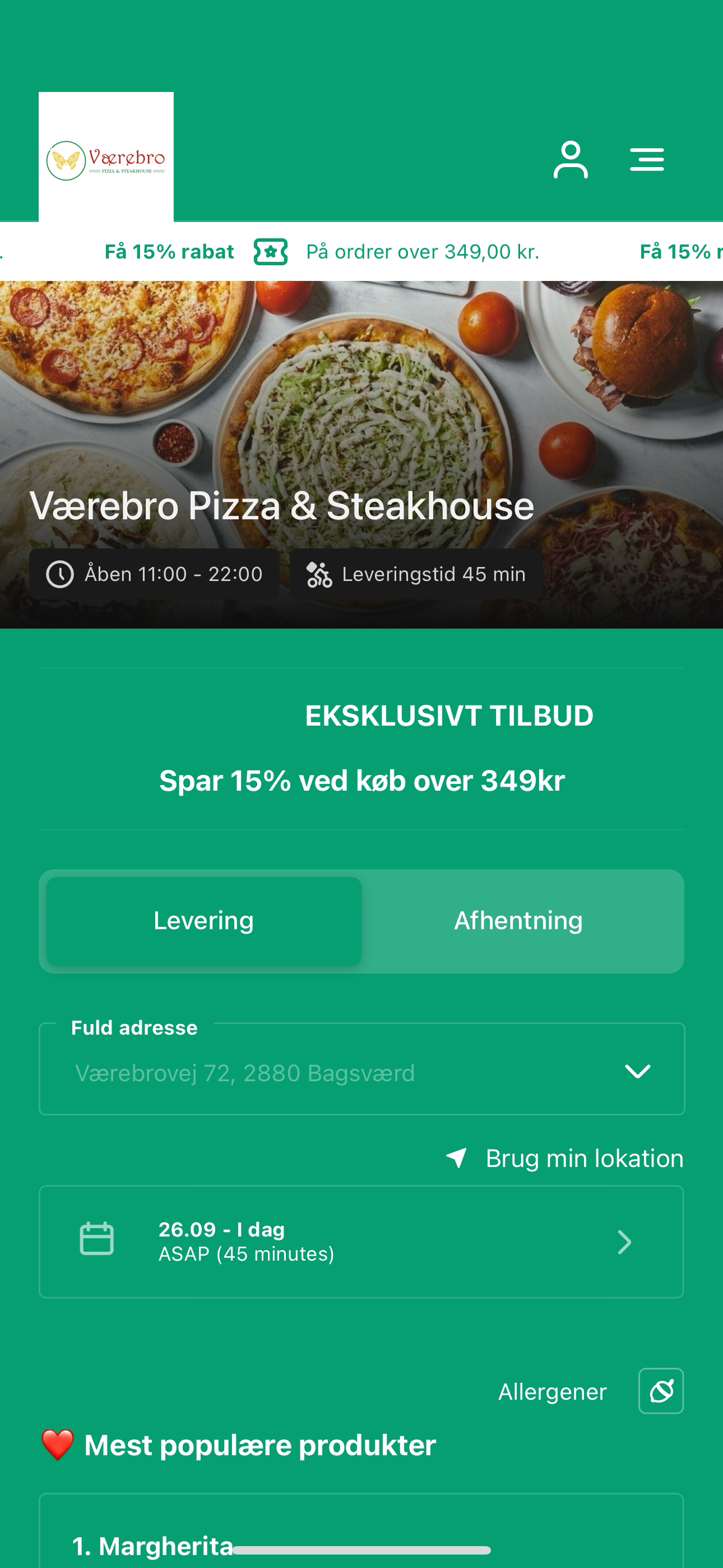 Værebro Pizza & Steakhouse