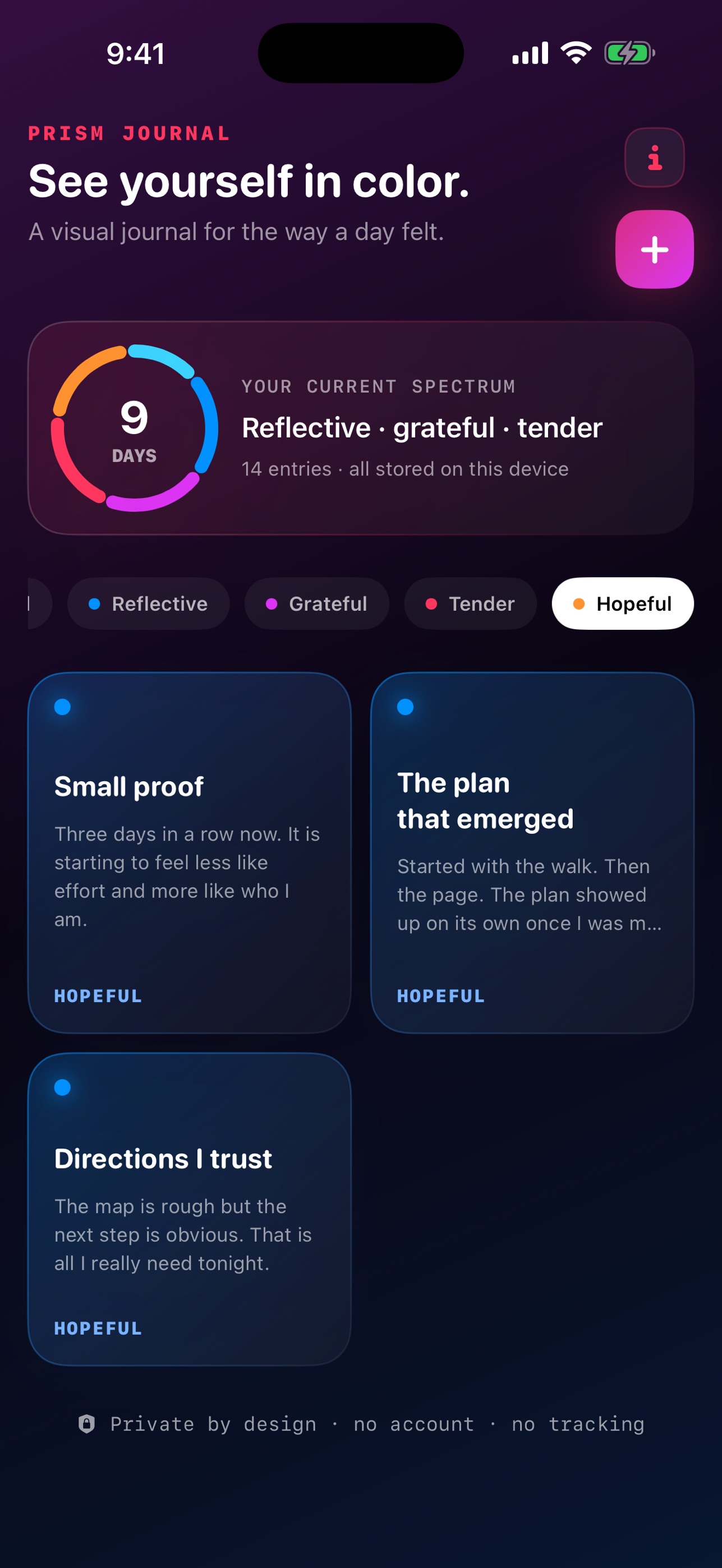 Screenshot 8 of Prism Journal: Mood Diary