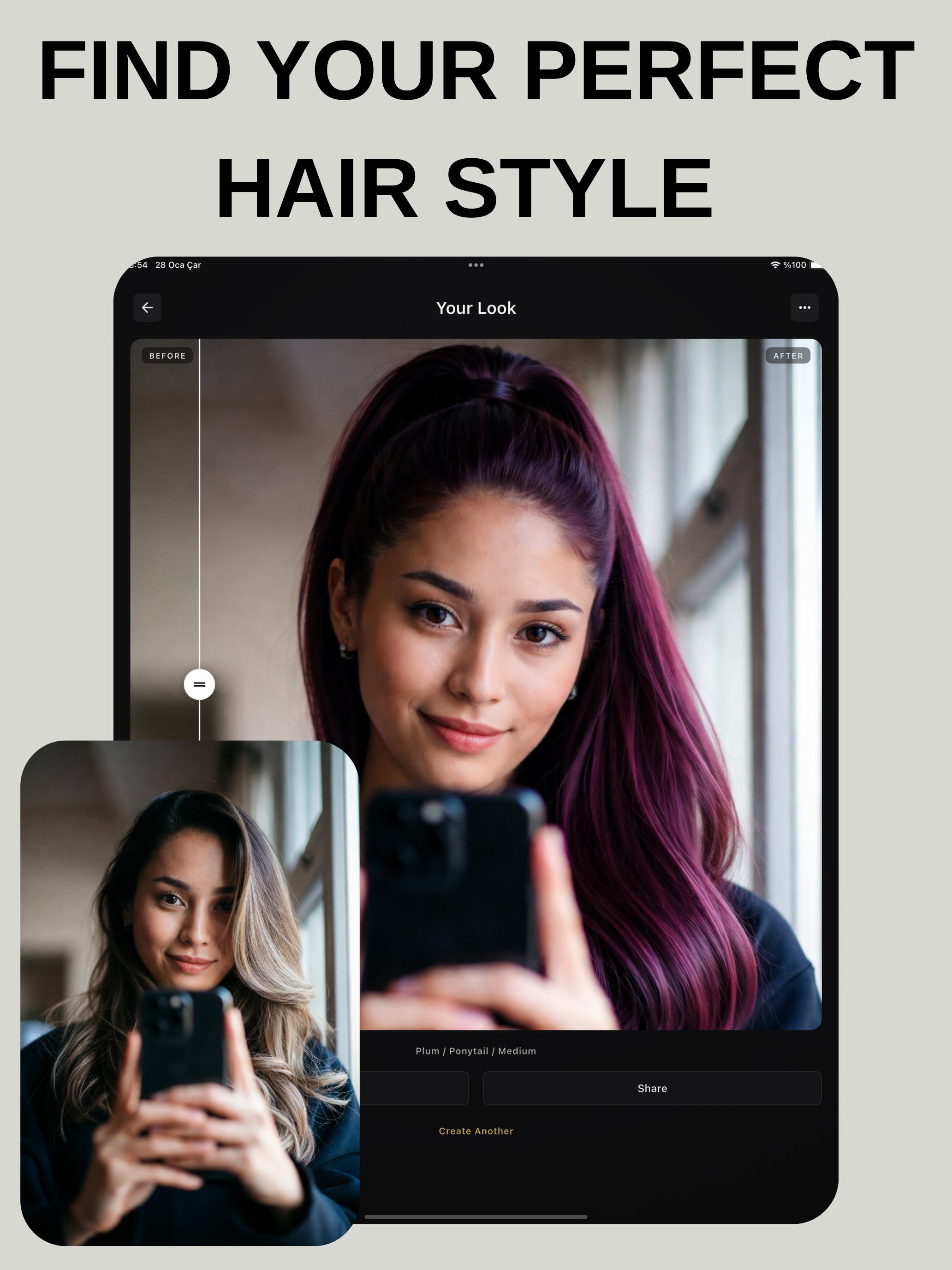 Hairstyle Try On - Ai Hair