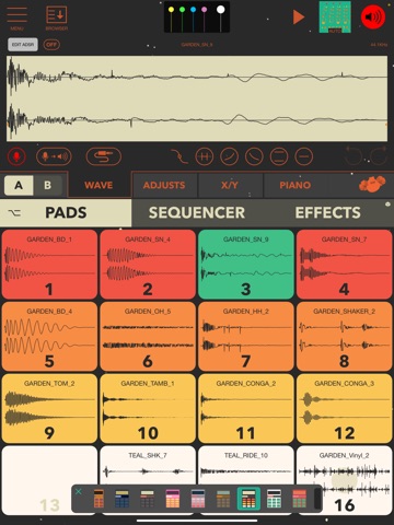 Dawnbeat - Sampler iPad screenshot