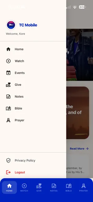 Trinity Chapel Mobile screenshot 2