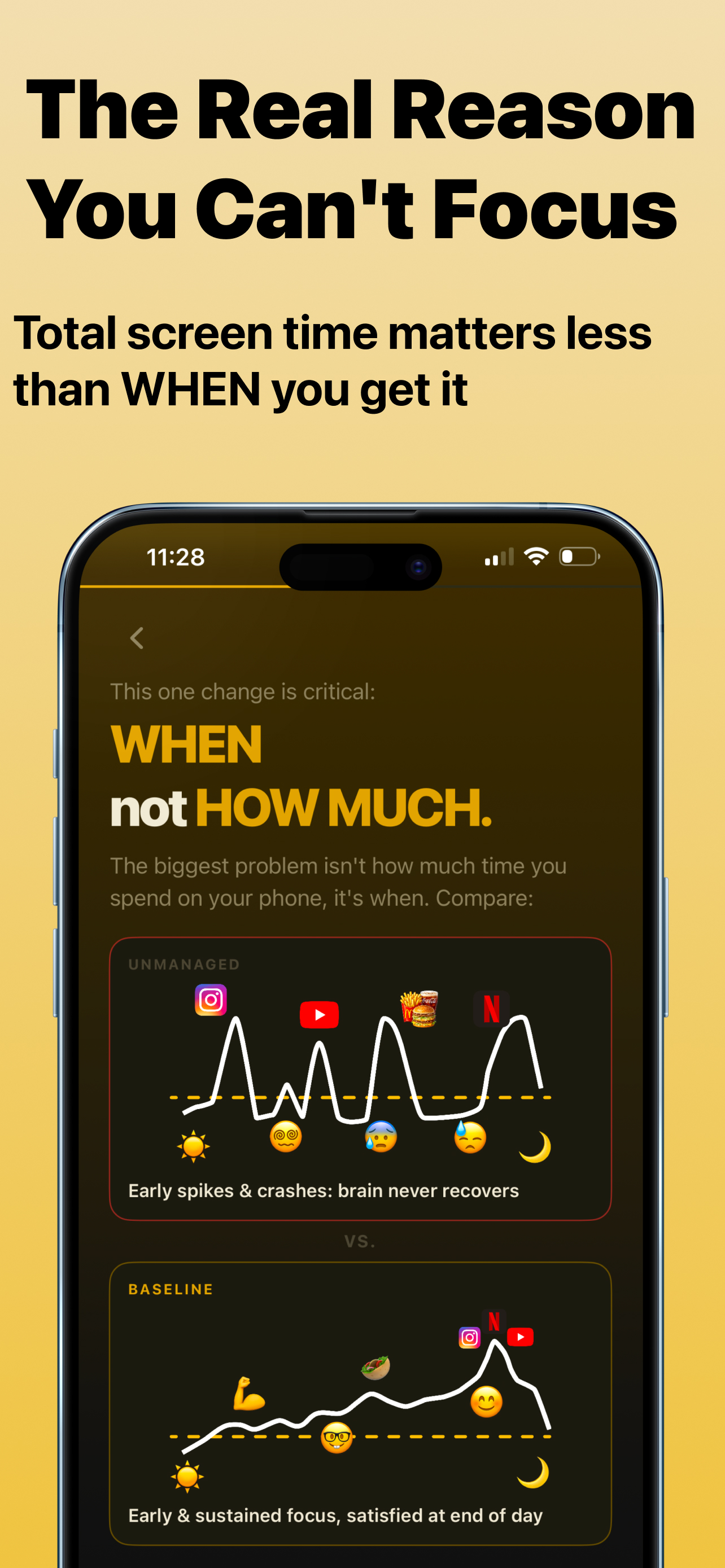 Baseline: Dopamine Detox App screenshot 3