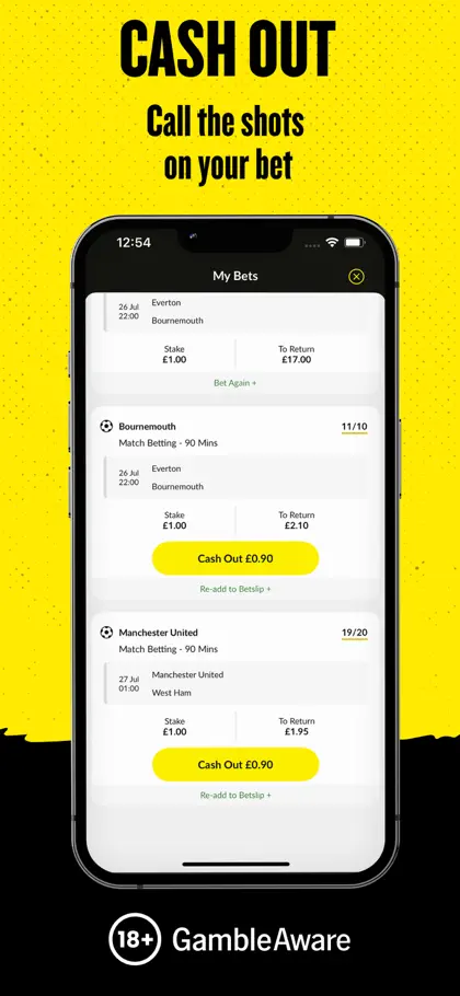 Screenshot 6 di 6 di talkSPORT BET: Sports & Casino