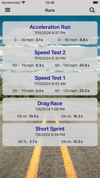 GPS Race Timer