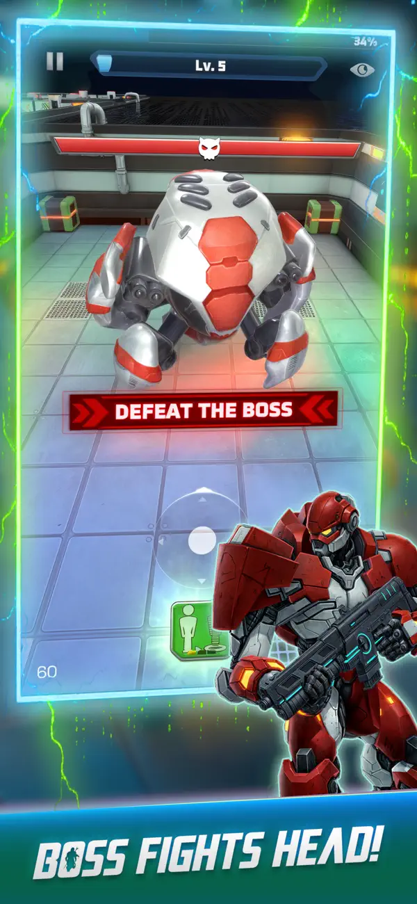 Spacero: Hero Roguelike RPG Hack screenshot 9 - game app interface