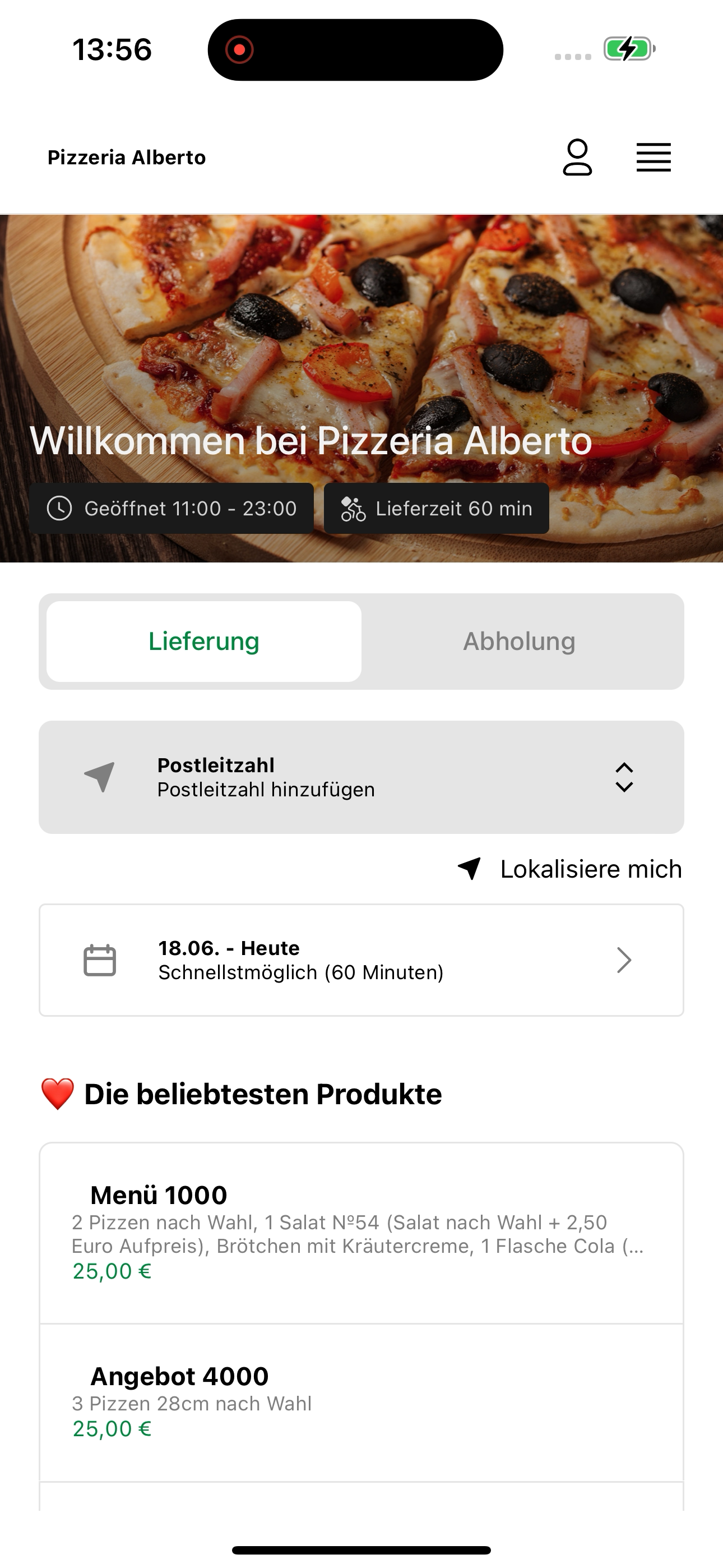 Pizzeria Alberto screenshot 3