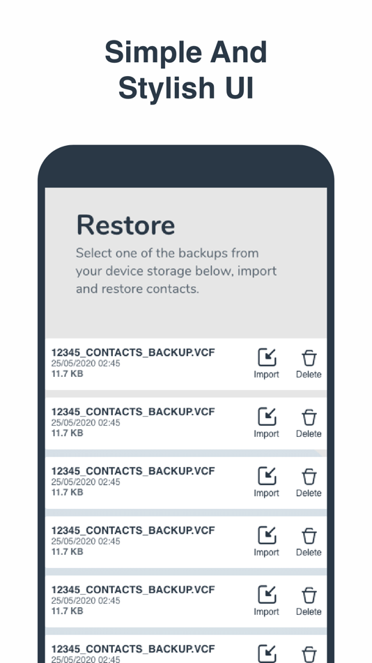 #6. Restore My Contacts: Backup (iOS) 由: fatih yetim