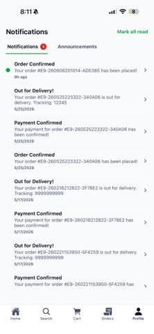 E9 Halal Mart iPhone screenshot