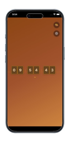 FlipClock Animated Flow Screenshot 3 of 4