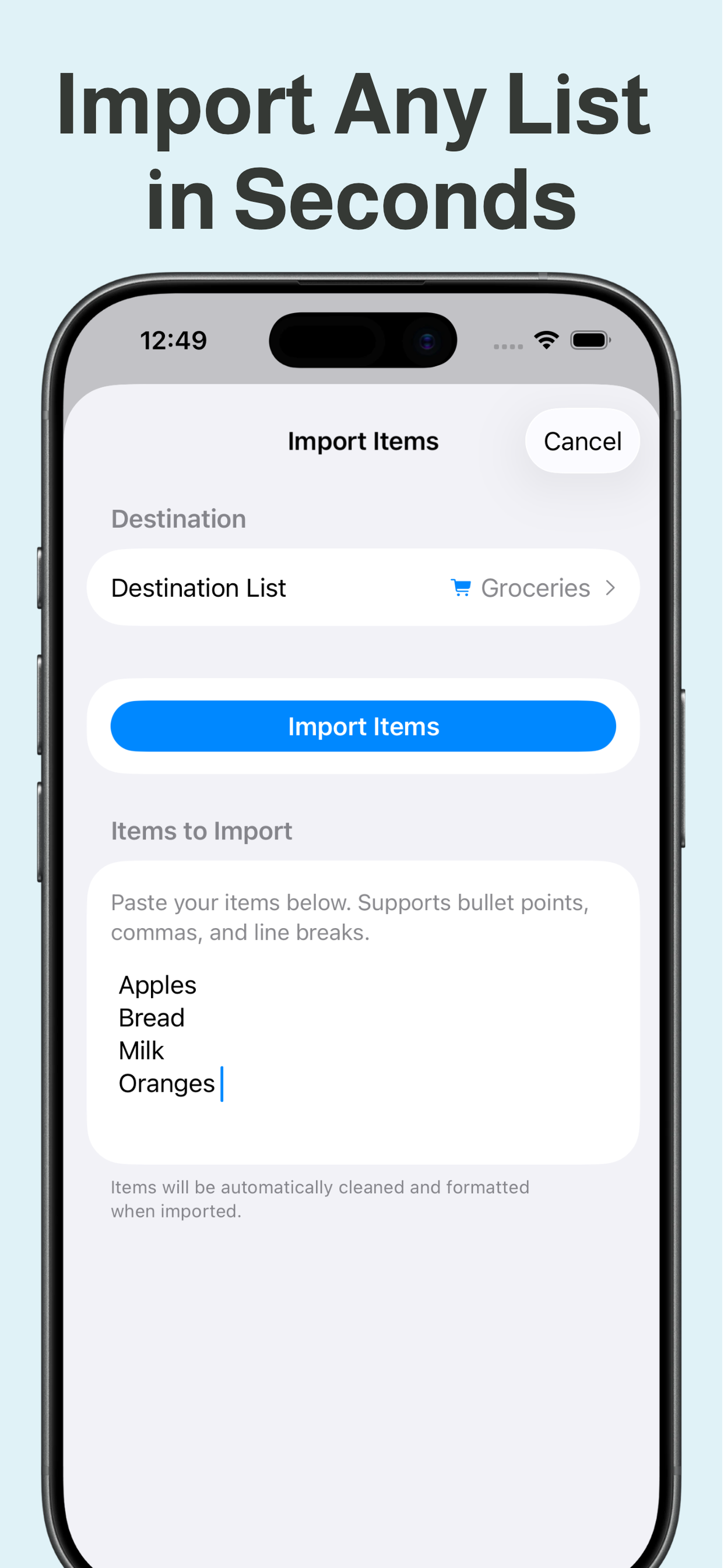 Bright List: Grocery List screenshot 7
