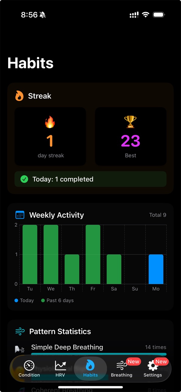 iPhone screenshot