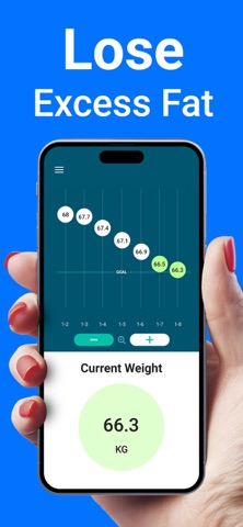 Weight Loss Tracker - Lose Fat iPhone screenshot