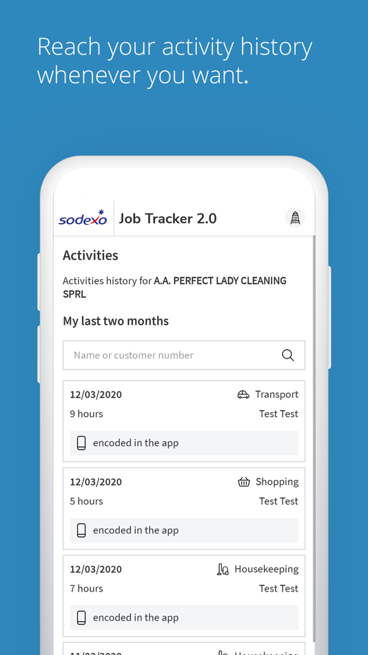 #4. Job Tracker 2.0 (iOS) بواسطة: Pluxee Belgium S.A.