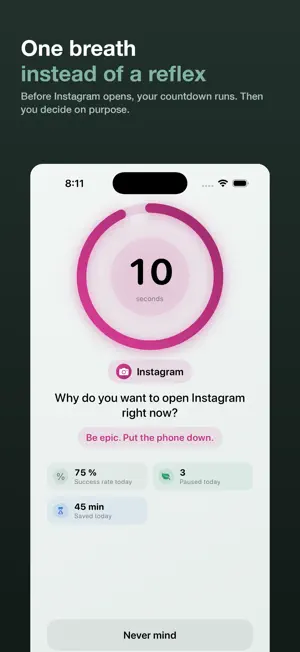Think First: Screen Time screenshot 1